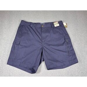 NWT Weekender Mens Shorts‎ 42 Blue Comfort Waist Outdoor Boating Stretch